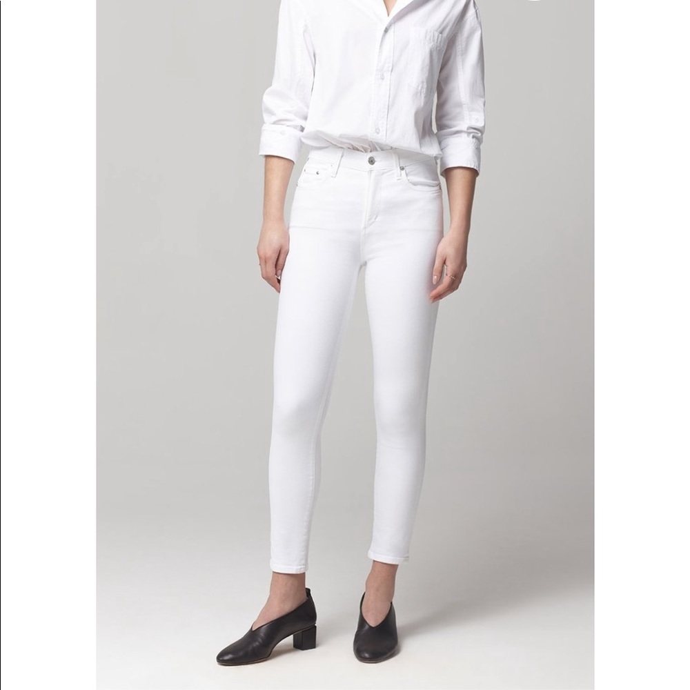 Citizens of Humanity Rocket Crop White - size 27